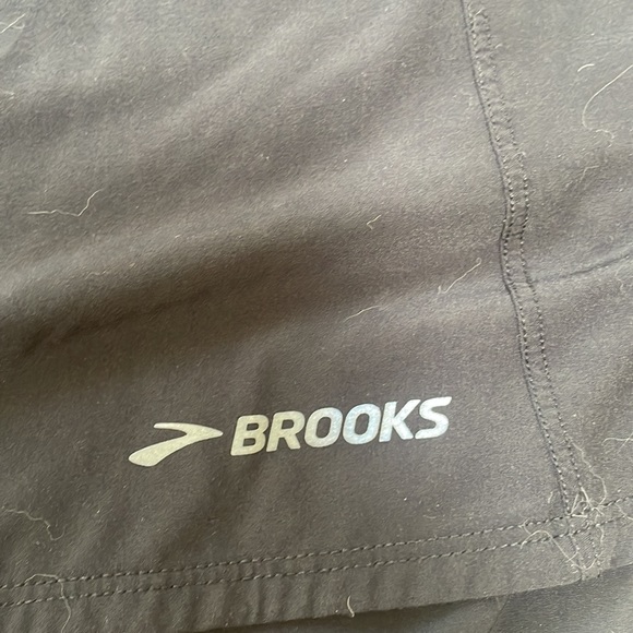 Brooks black running shorts - Picture 2 of 4